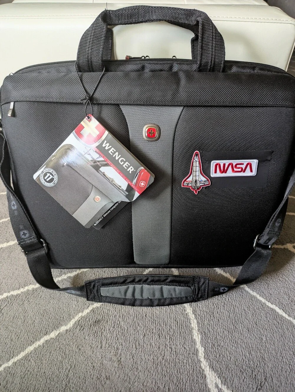 NWT Swiss Gear Weneger Laptop Slimcase Bag NASA Diy